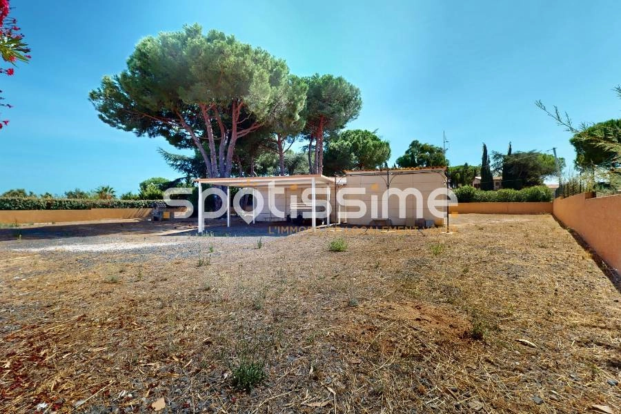 MARSEILLAN, Mougère, Terrain plat arboré de 1235 m².