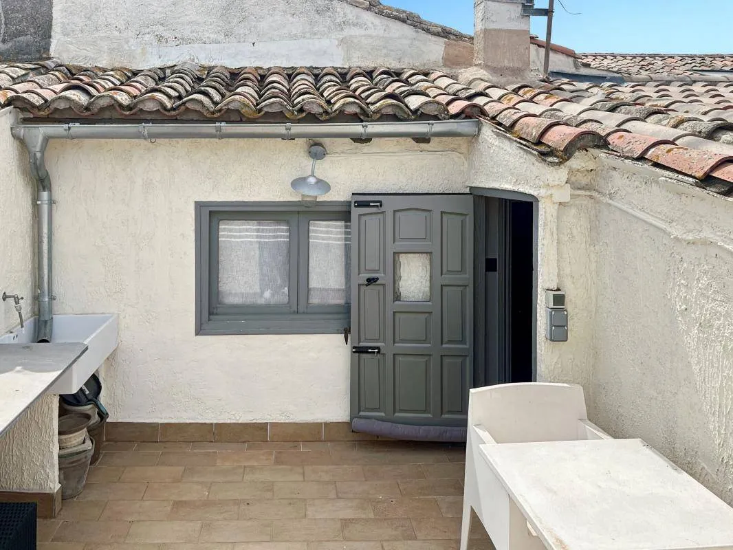 Vente maison de village à Marseillan avec terrasse et grand cellier