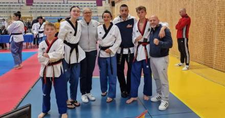 Arts martiaux Agde - Le Club de Taekwondo Agathois sur le podium au Championnat de France