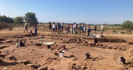 Bessan - Partage de nouvelles découvertes aux fouilles archéologiques de la Monédière