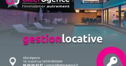Bessan - La gestion locative de vos biens désormais assurée par Alter Agence