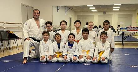 Arts martiaux Portiragnes - Les judokas de l'atelier Pass Judo se sont retrouvés pour la traditionnelle remise de ceinture