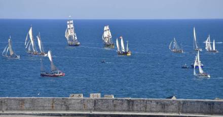 Sète - Lundi 1er avril, Il est déjà temps pour l'armada d'Escale à Sète de reprendre la mer !