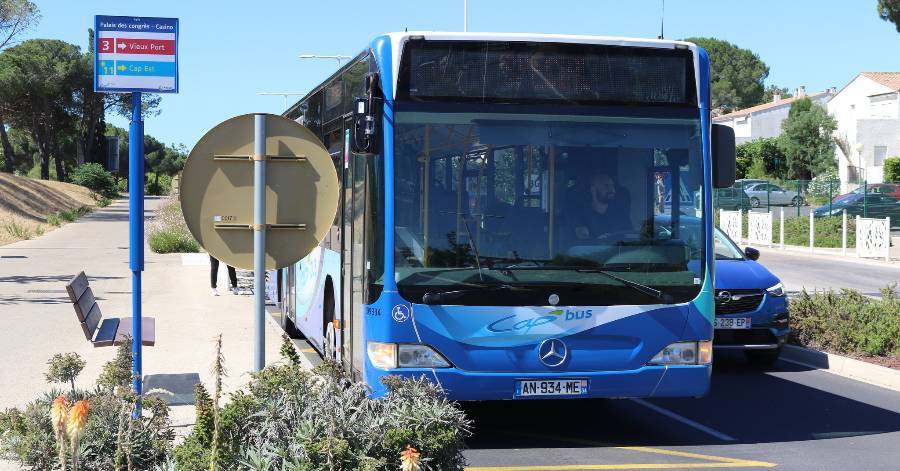 Agglo Hérault Méditerranée - Avec Cap'Bus, géolocalisez votre bus grâce à une appli !